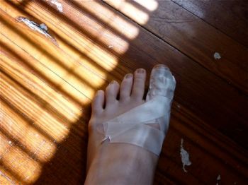 Taped Toe